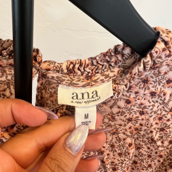 a.n.a Multicolor Floral Blouse - Picture 5 of 5